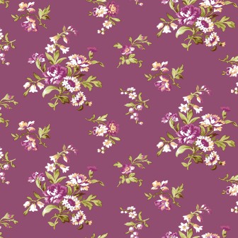 P17-MAS11052-V PATCH. AMERICANO VERANDA (07) 110 CM. ALGODON 100% CIRUELA Venta en piezas de 7.00 M