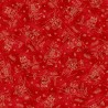 P17-MAS11091-R PATCH. AMERICANO CHRISTMASTIME (03) 110 CM. ALGODON 100% ROJO Venta en piezas de 7.00 M