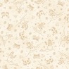 P17-MAS11094-E PATCH. AMERICANO CHRISTMASTIME (06) 110 CM. ALGODON 100% CREMA Venta en piezas de 7.00 M