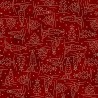 P17-MAS11095-R PATCH. AMERICANO CHRISTMASTIME (09) 110 CM. ALGODON 100% ROJO Venta en piezas de 7.00 M