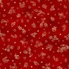 P17-MAS11097-R PATCH. AMERICANO CHRISTMASTIME (19) 110 CM. ALGODON 100% ROJO Venta en piezas de 7.00 M