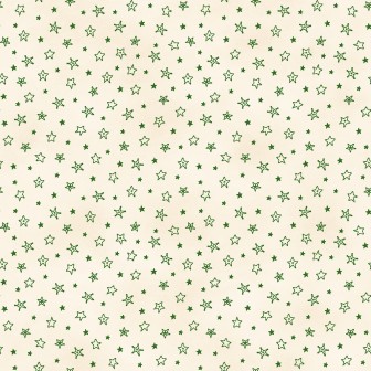 P17-MAS11098-EG PATCH. AMERICANO CHRISTMASTIME (04) 110 CM. ALGODON 100% CREMA/VERDE Venta en piezas de 7.00 M