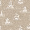 P17-MAS11102-T PATCH. AMERICANO REGATTA DAYS (12) 110 CM. ALGODON 100% BEIG Venta en piezas de 7.00 M