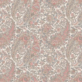 P17-MAS11132-Z PATCH. AMERICANO MEADOW BLUSH (03) 110 CM. ALGODON 100% CREMA Venta en piezas de 7.00 M