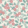 P17-MAS11172-E PATCH. AMERICANO HOLIDAY STITCHES (06) 110 CM. ALGODON 100% CREMA Venta en piezas de 7.00 M