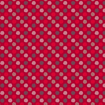 P17-MAS11176-R PATCH. AMERICANO HOLIDAY STITCHES (18) 110 CM. ALGODON 100% ROJO Venta en piezas de 7.00 M