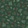 P17-MASM11110-G PATCH. AMERICANO MERRY MIX (02) 110 CM. ALGODON 100% VERDE/PLATA METALLIC Venta en piezas de 7.00 M