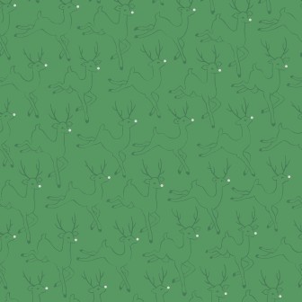 P17-MASM11112-G PATCH. AMERICANO MERRY MIX (09) 110 CM. ALGODON 100% VERDE/PLATA METALLIC Venta en piezas de 7.00 M