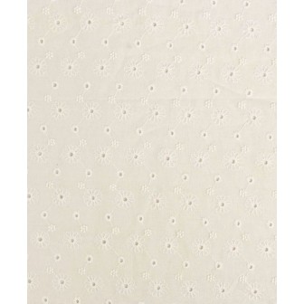 P69-5997-151 BATISTA BORDADA VENEZIA (02) 1.30 M.-100 GR/M2 - ALGODON 100% NATURAL Venta en piezas de 6.00 M
