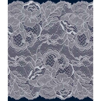 59575 GALON NYLON ELASTICO ANJUM 180 MM. POLIAMIDA 100% MARFIL Venta en piezas de 20.00 M