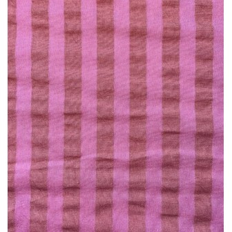 67987 SEERSUCKER RAYAS CHILE (06) 1.45 M. 125 GR/M2. ALGODON 100% MAGENTA Venta en piezas de 10.00 M
