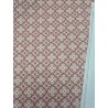 68028 TEJIDO ESTAMPADO SESAMO (91) 150 CM. 145 GR/M2. ALGODON 100% NATURAL/TEJA Venta en piezas de 10.00 M