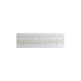 9626-102 PUNTILLA BOLILLO PAULINA 15 MM. POLIESTER 100% MARFIL Venta en piezas de 25.00 M