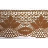9708-27 PUNTILLA BOLILLO CHARO 75 MM. ALGODON 100% MIEL Venta en piezas de 25.00 M