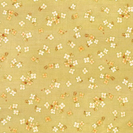 P135-AWHDM-23921-161 PATCH. AMERICANO HELLO FALL (02) 110 CM. ALGODON 100% DORADO Venta en piezas de 7.00 M