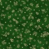P17-MAS11097-G PATCH. AMERICANO CHRISTMASTIME (20) 110 CM. ALGODON 100% VERDE Venta en piezas de 7.00 M