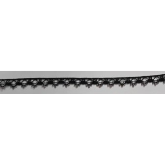 3480-GE PUNTILLA BOLILLO EROS ALGODON 79%-VISCOSA 21% MARINO/CAMEL Venta en piezas de 30.00 M