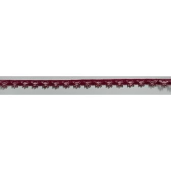 3480-GF PUNTILLA BOLILLO EROS ALGODON 79%-VISCOSA 21% GRANATE/CAMEL Venta en piezas de 30.00 M