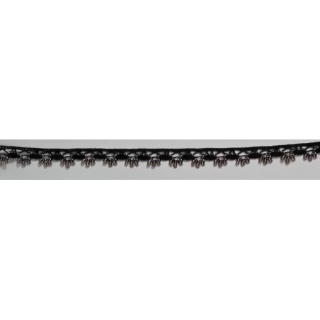 3480-GG PUNTILLA BOLILLO EROS ALGODON 79%-VISCOSA 21% MARRON/CAMEL Venta en piezas de 30.00 M