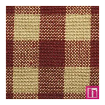 64709 PATCH. AMERICANO TRAMADO WILLSON (47) 110 CM. ALGODON 100% CAMEL/ROJO Venta en piezas de 7.00 M