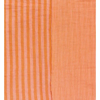 67972 DOBLE GASA TRAMADA HOLLIE (06) 125 CM. 125 GR/M2. ALGODON 100% MANDARINA Venta en piezas de 10.00 M