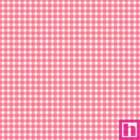 P0017-MAS610-PR PATCH. AMERICANO BEAUTIFUL BASICS (008) CLASSIC CHECK-110 CM. ALGODON 100% MAQUILLAJE Venta en piezas de 4.55 M