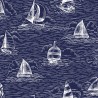 P17-MAS11102-B PATCH. AMERICANO REGATTA DAYS (10) 110 CM. ALGODON 100% MARINO Venta en piezas de 7.00 M