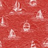 P17-MAS11102-R PATCH. AMERICANO REGATTA DAYS (11) 110 CM. ALGODON 100% ROJO Venta en piezas de 7.00 M