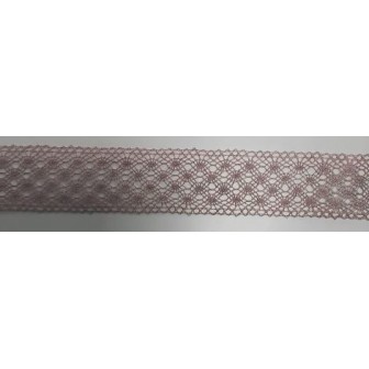 2022-W4 ENTREDOS BOLILLO BENNY 30 MM. ALGODON 100% MAQUILLAJE Venta en piezas de 30.00 M