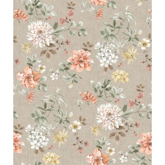68009 LONETA ESTAMPADA ANTIMANCHAS PRAGA (01) 1.55 M. 240 GR/M2 - POLIESTER 100% LINO Venta en piezas de 10.00 M