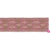 981253-0055 GALON FANTASIA ANDREA 45 MM. POLIESTER+PET ROSA/DORADO Venta en piezas de 9.10 M