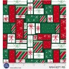 P121-NWHI6271RG PATCH. AMERICANO NUTCRACKER WHIMSY (03) 110 CM. ALGODON 100% VERDE/ROJO Venta en piezas de 7.00 M