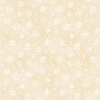 P17-MAS11096-E PATCH. AMERICANO CHRISTMASTIME (15) 110 CM. ALGODON 100% CREMA Venta en piezas de 7.00 M