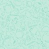 P17-MAS11229-Q PATCH. AMERICANO DESSERT FIRST (13) 110 CM. ALGODON 100% MENTA Venta en piezas de 7.00 M
