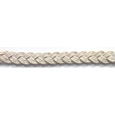138007-3 TRENZA FANTASIA PALOMA 15 MM. ALGODON 100% NATURAL Venta en piezas de 19.00 M