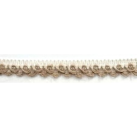 138015-3 REMATE FANTASIA IDALIA 18 MM. ALGODON 50%/YUTE 50% NATURAL/YUTE Venta en piezas de 19.00 M