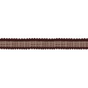 342413-0004 CINTA MADROÑO FANTASIA 25 MM. POLIESTER 100% MARRON Venta en piezas de 10.00 M