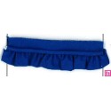 43154 VIVO FRUNCIDO CAMELIA POLIESTER 50%-ALGODON 50% AZUL Venta en piezas de 25.00 M