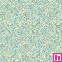 67017 PATCH. AMERICANO BLOSSOM BLISS (13) 110 CM. ALGODON 100% BLANCO/MENTA Venta en piezas de 7.00 M