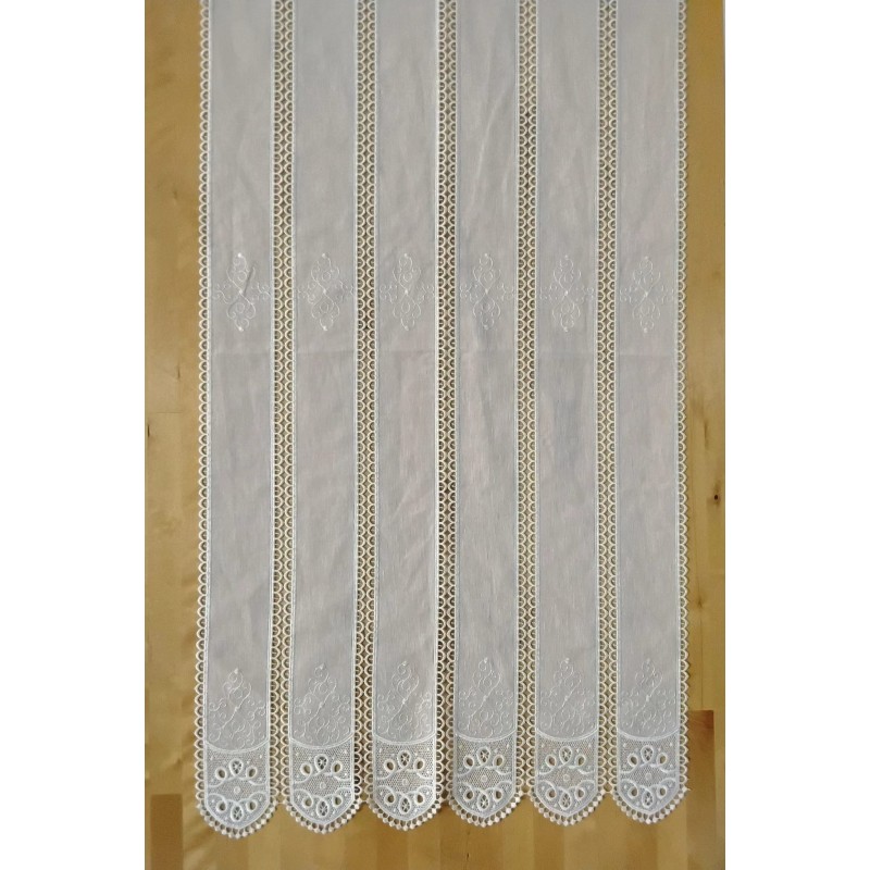 67492 TENDINA MACRAME ADALET 1.20 MTS. POLIESTER 100% NATURAL Venta en piezas de 18.00 M