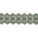 725340-86 GALON TUL BORDADO JULIANA 55 MM POLIAMIDA 50%-ALGODON 50% VERDE Venta en piezas de 13.70 M