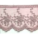 725343-55 PUNTILLA TUL BORDADO KATARA 100 MM.ALGODON 50%-POLIAMIDA 50% MAQUILLAJE Venta en piezas de 18.20 M