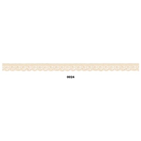 908246-24 REMATE GUIPUR FANTASIA LIORA 10 MM. POLIESTER 100% BEIG Venta en piezas de 18.20 M