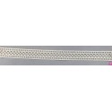 9269-102 ENTREDOS REJILLA BOLILLO TRUMAN 13 MM. ALGODON 100% MARFIL Venta en piezas de 25.00 M