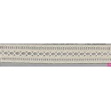 9298-102 ENTREDOS PASACINTAS BOLILLO NICOLE 25 MM. ALGODON 100% MARFIL Venta en piezas de 25.00 M