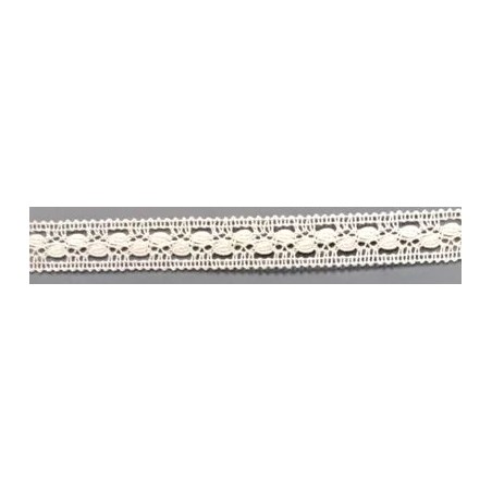 9323-000 ENTREDOS BOLILLO ENELDO 15 MM. ALGODON 100% BLANCO Venta en piezas de 25.00 M