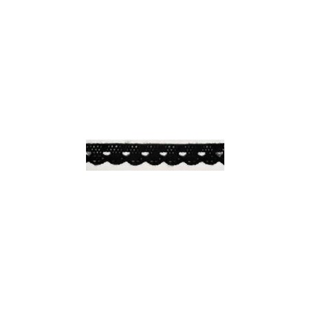 9627-022 PUNTILLA BOLILLO CASSIA 10 MM. POLIESTER 100% MARINO Venta en piezas de 25.00 M