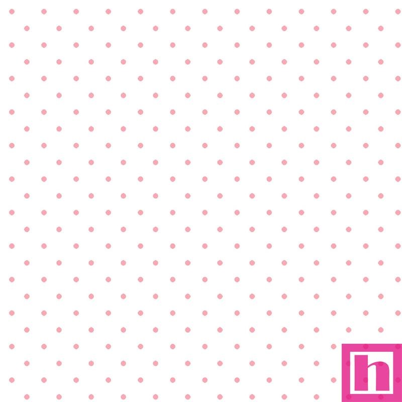 P0017-MAS609-WP PATCH. AMERICANO BEAUTIFUL BASICS (096) CLASSIC DOT-110 CM. ALGODON 100% NATURAL/ROSA Venta en piezas de 4.55 M
