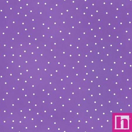 P0017-MAS8119-V3 PATCH. AMERICANO BEAUTIFUL BASICS (060) SCATTER DOT-110 CM. ALGODON 100% VIOLETA Venta en piezas de 4.55 M
