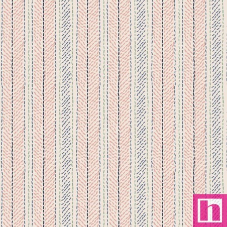 P121-AGOS5952E PATCH. AMERICANO A GARDEN OF STITCHES (03) 110 CM. ALGODON 100% BEIG Venta en piezas de 13.72 M